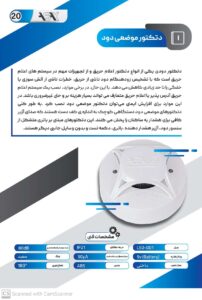 دتکتور دود بیسیم موضعی آساک